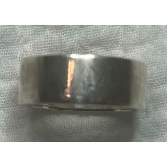 Authentic GUCCI Ring Branded Cutout G Silver925 size 7.5 - Picture 4 of 6